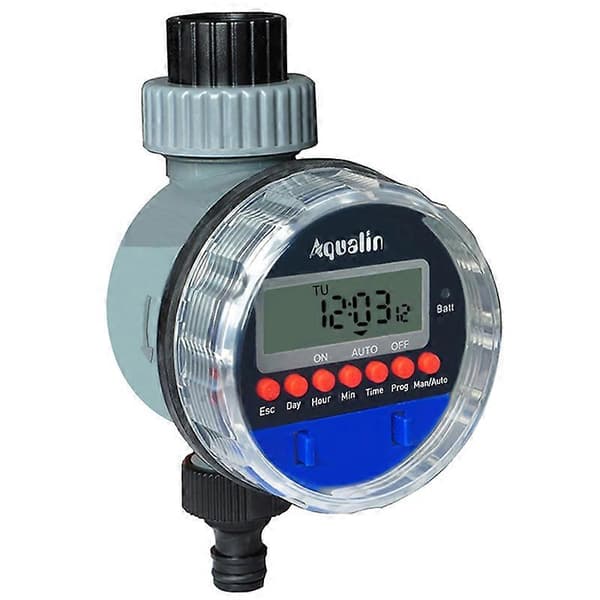 AQUALIN Automatisk Vanningskontroller for Hagevanning med Display