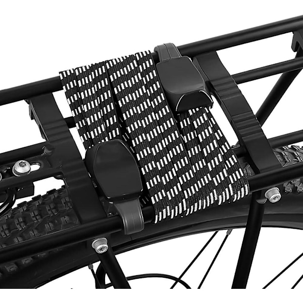 2 stk. Motorcykel Bagagestrop Nylon Cykel Bagagestrop Bagage Spændestrop Krog Cykeltilbehør