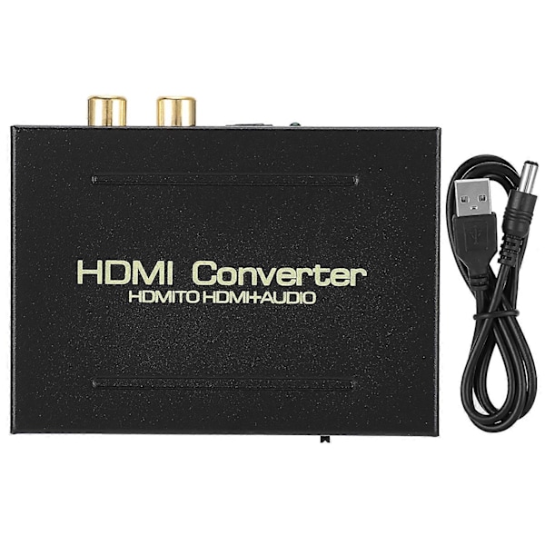 Audio Splitter HDMI HDMI AUDIO SPDIF R / L Äänisignaalimuunnin
