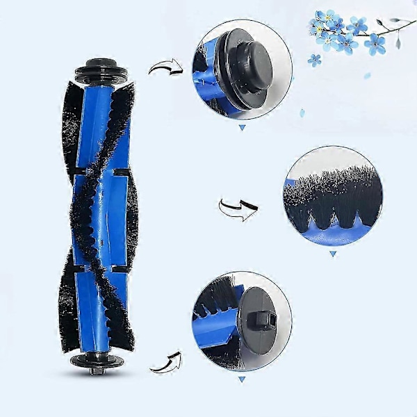 8 st Kompatibelt med RoboVac Ersättningskit, RoboVac 11S, RoboVac 30, RoboVac 30C, RoboVac 15C