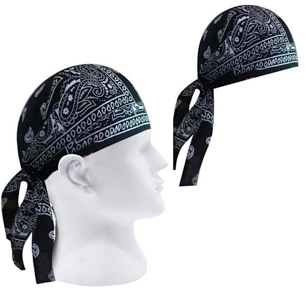 2023 Piratmössa för män Hip Hop Print Cykelbandana style 4
