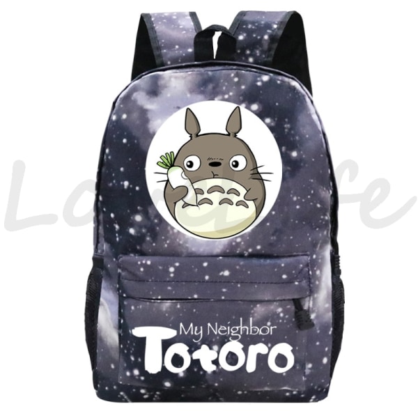 My Neighbour Totoro Ryggsäck Anime Ryggsäck Student Cartoon School Bag style 8