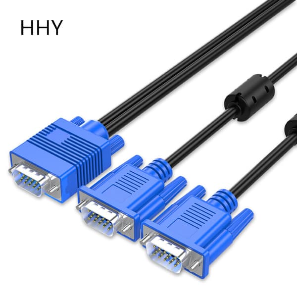 1-i, 2-ud split-screen VGA-kabel