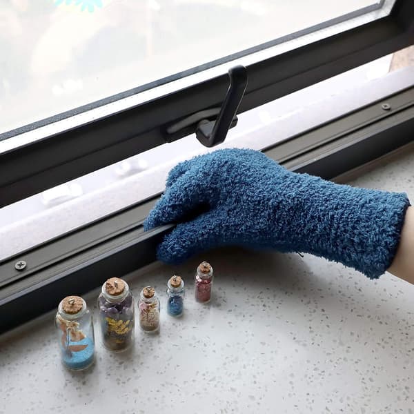 Mikrofiber Auto Støvrensningshandsker, Vaskbare til Biler og Spejle