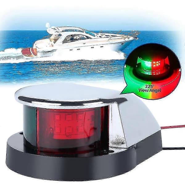 Båd LED Bovlys Båd Navigationslys Marine LED Navigationslys Plastik-lian