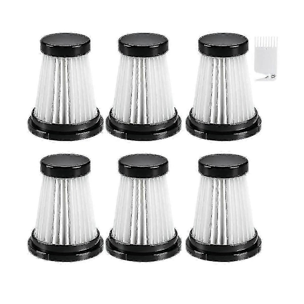 6 HEPA-filter for K12 / K12 Pro / K13 støvsuger og Genius Invictus .0/2.0 håndholdt støvsuger