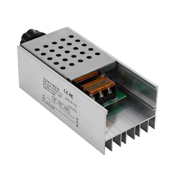 AC 220V 6000W Spændingsregulator Controller Elektronisk Lysdæmper Termostat Hastighedsregulering Form med