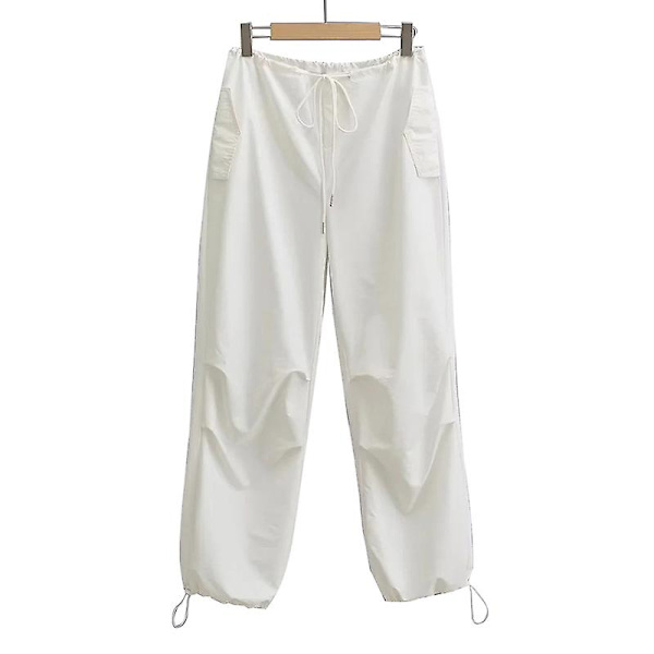 Lösa sommarbyxor för kvinnor Mode Beam Casual Byxor White S
