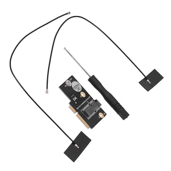M.2 NGFF Key E til LowProfile Mini PCIE Adapter Wifi Konverter til intel AX200/Lenovo Y510P