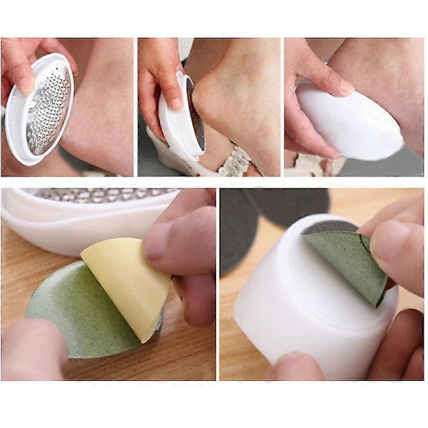 Egg Callus Crust Remover Jalkojen Kauneudenhoito Ultimate Jalkaraspilla