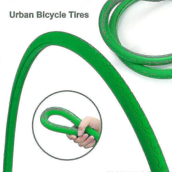 700x23c Cykel Solid Däck Väg Mountainbike Däck Cykling Slanglöst Däck Yttre Hjul Explosionssäkert Solid Däck Däcktillbehör