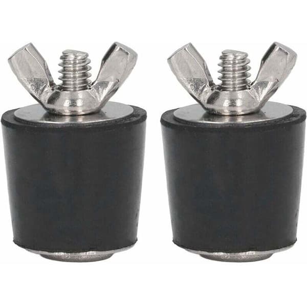 Gummiproppar för pooler. 2 stycken Gummiproppar för vinterförvaring av pooler, konisk propp, pooltillbehör, 25 mm