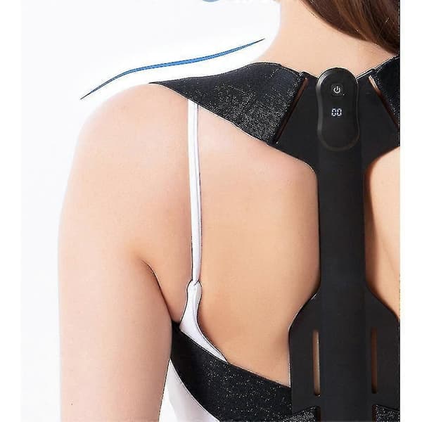 Smart Posture Corrector med Vibrasjonspåminnelse Ryggstøtte Gave-jie