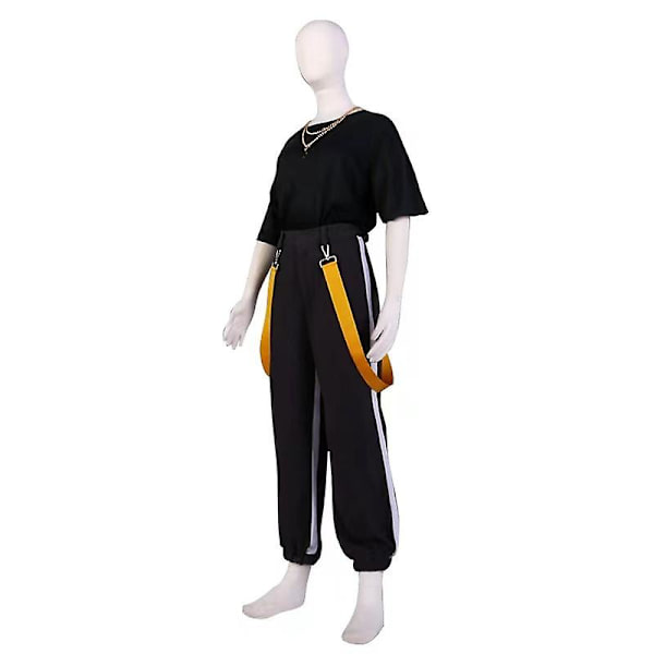 Anime Cyberpunk Edgerunners David Martinez Cosplay Kostym Fancy Party Kostym Kappa Skjorta Byxor Halloween Uniformer Custom Made M