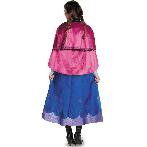 Halloween Europeiska och amerikanska sagor Frozen Princess Anna Cosplay Scenrollspel S