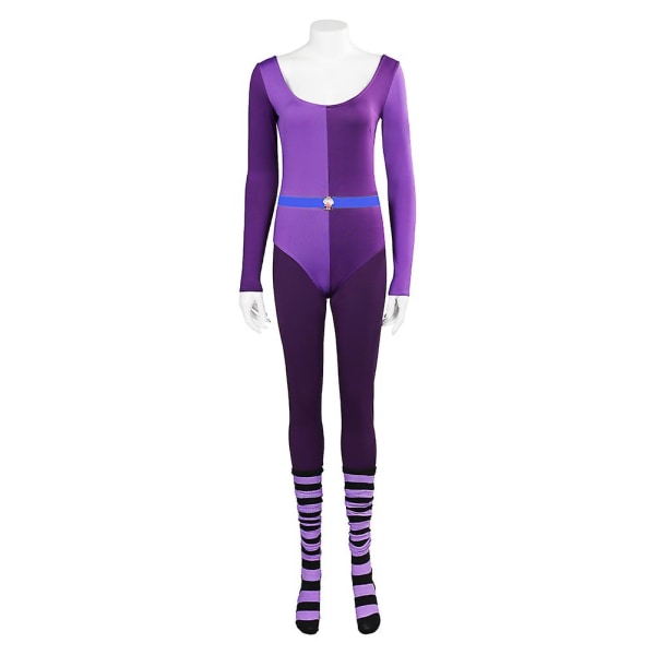 Sheila Cosplay Yogadräkt 2023 Tv Physical 3 Förklädnad Jumpsuit Sportkläder Vuxna kvinnor Fantasyoutfits Halloween Carnival Dräkt XS