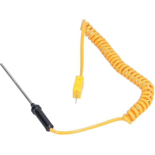 Typ K termoelement, sond i rostfritt stål, handtermometer, sondsensor WRN02B3x80mm