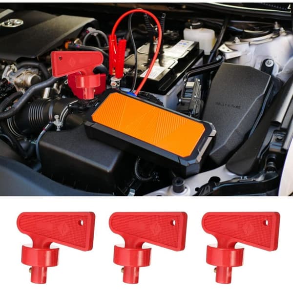 Batteriisolatorafbryder. Rød 12v/24v Batteriafbrydernøgle. Universal bilafbryder (2)