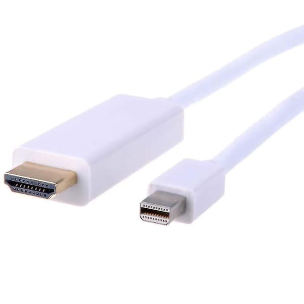 10ft/3m Mini DP DisplayPort Thunderbolt till HDMI Kabel Adapter för iMac Mac Mini