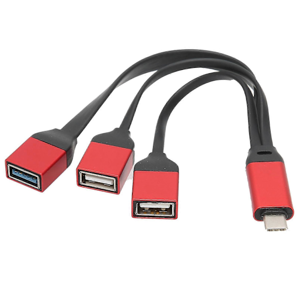 TypeC - USB 3.0/2.0 -kaapelisovitinjohto tablettitietokoneille ja kannettaville tietokoneille
