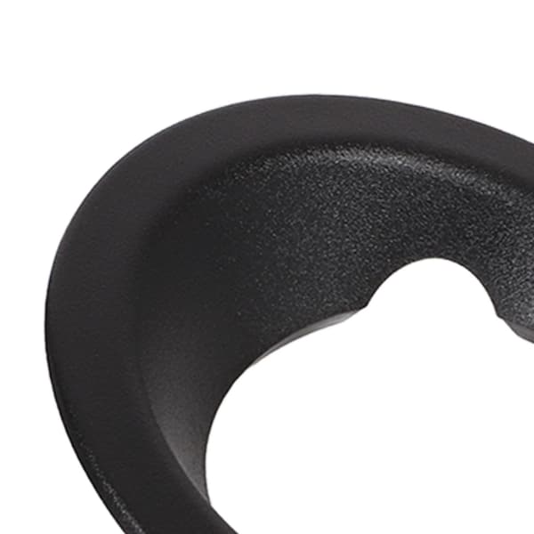 2 STK Frontfanger Tåkelys Ring Deksel 51113400912 Svart Erstatning Kompatibel X3 E83 2004-2006