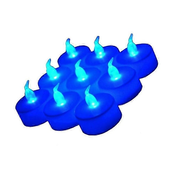 24 Pak LED Fyrfadslys  Flimrende Flammeløse Fyrfadslys