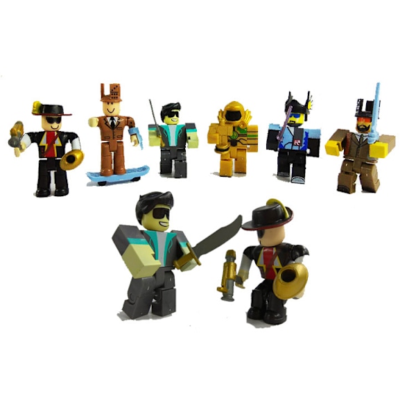 12 stycken dockor 7 cm