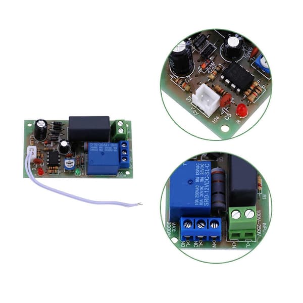 Trigger Timer Forsinkelses Switch Modul Sluk Board Justerbar Tid (1Sek~60Sek)