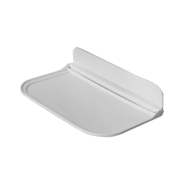 2 Kokoa Kylpyhuoneen Kokoontaitettava Teline WC Seinäpyyhe Säilytys Kätevä Työkalu Rei'ityksetön Makuuhuoneen Yöpöydän Hylly Ripustuskiinnike S