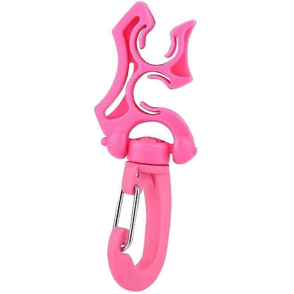Beste Slangeklemme for Dykking, Dobbel Slangeklemme Justeringsholder med Hurtigutløser for Dykking og Snorkling