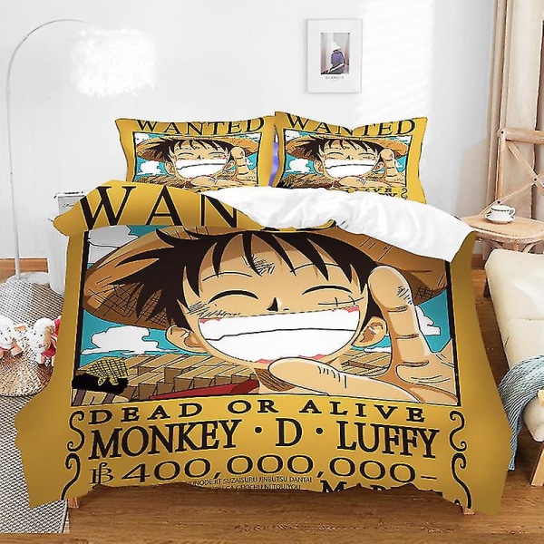 Ett stycke Luffy Sanded tredelat cover Q E 150*200two-piecesuit