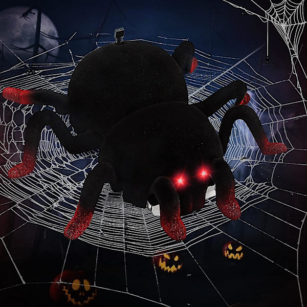 Väggklättring Fjärrkontrollleksaker för pojkar, Halloween busleksak för barn, realistiska falska roliga batteridrivna robotpresenter till födelsedagsfestsaker
