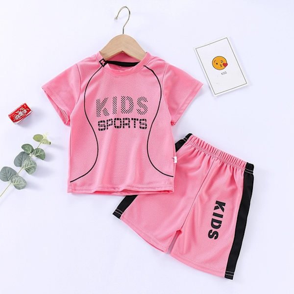 Ny sommar barn casual basket kostym kostym sport jersey style 5 8(130-140CM)