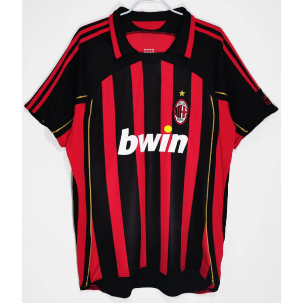 06-07 säsongen AC Inter Milan hemma retro tröja T-shirt Carrick NO.16 XXL