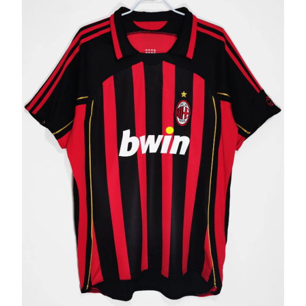 06-07 säsongen AC Inter Milan hemma retro tröja T-shirt Ferdinand NO.5 M