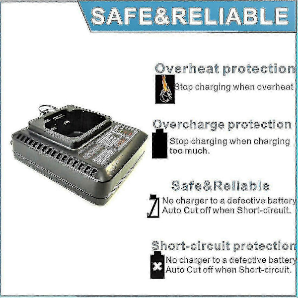 Lcs36 Lcs40 Batterioplader Til Black And Decker 36v 40v Max Lithium- Batteri Lbxr36 Lbx36 Lbxr2036