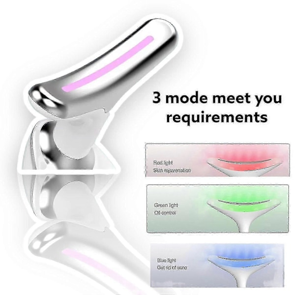 Intens Pulserende Lys Rynke Reducerende Instrument - Foryngelsesapparat, Massager Med Varme, Glat Og Fast Hud