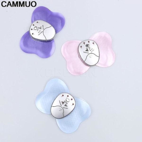 Tflycq Butterfly Design Kroppsmuskelmassager Elektronisk bantningsmassör Hälsovård Smal kropp Gå ner i vikt 4 LED-ljus Display