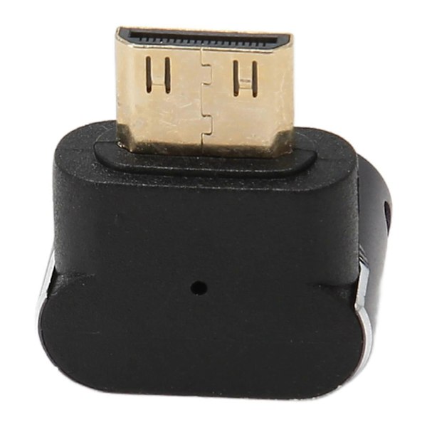 Mini HD Multimedia Interface Adapter Hann til Hunn 8K 48Gbps Aluminiumlegering Skalladapter med LED-lampe for Kontor