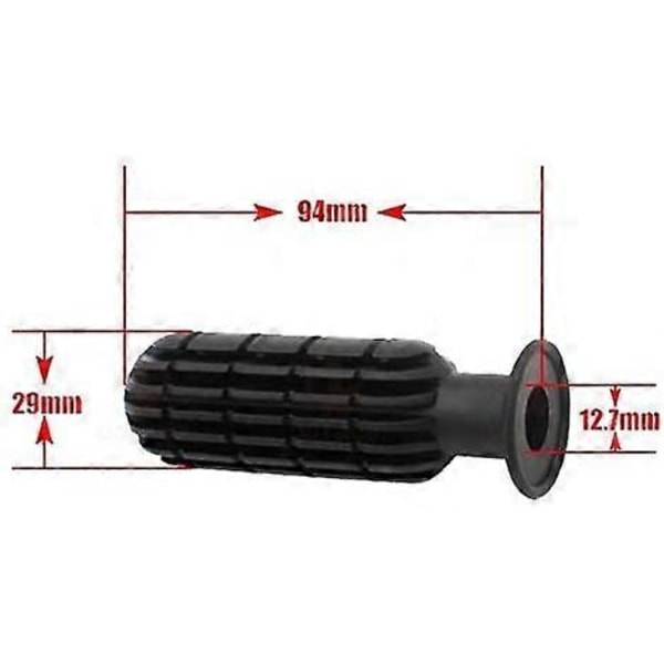 Plastik Fodbold Grip Bordfodbold Grip Dele Udskiftning til Standard Fodboldbord (8 stk.)