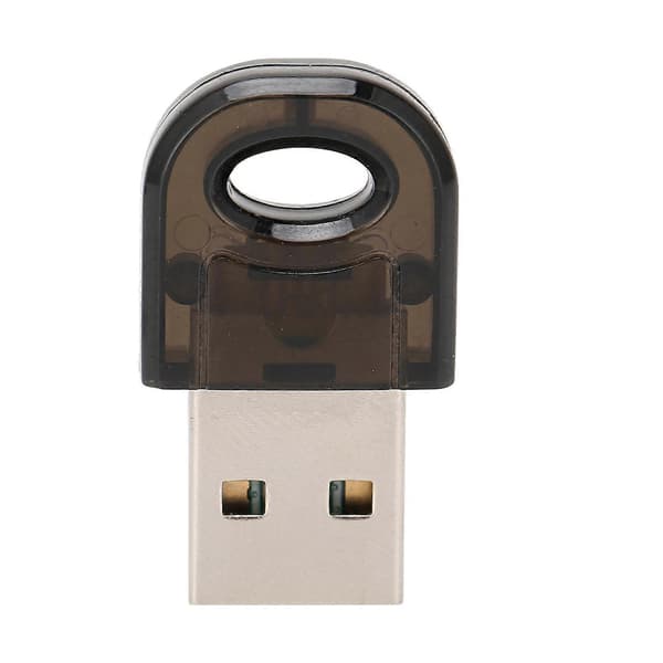 Bluetooth Adapter Versjon 5.0 USB 3Mbps Importert Chip RTL8761B Svart med CD for Datamaskin