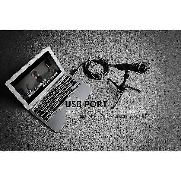 USB Mikrofonkabel 3 Meter Mikrofonkabel Computer USB til XLR Mikrofon Tilslut Computer Kabel