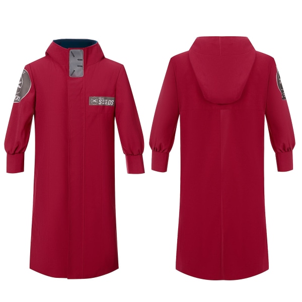 Anime Vash The Stampede Cosplay Trigun Cosplay Kostym För Barn Vuxen Luvtröja Trench Halloween Barn Dagliga Kläder Karneval XXL
