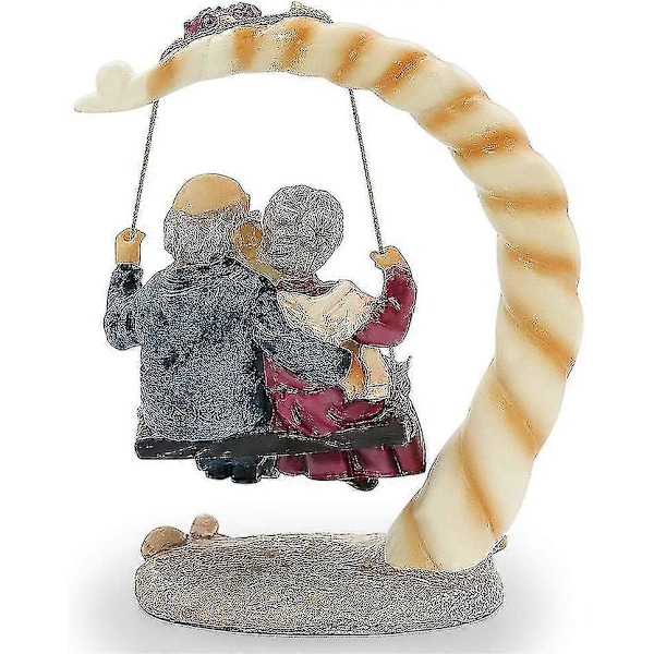 Bröllopsdag Par Figurin - 40/50/60/70-års Bröllopsdag