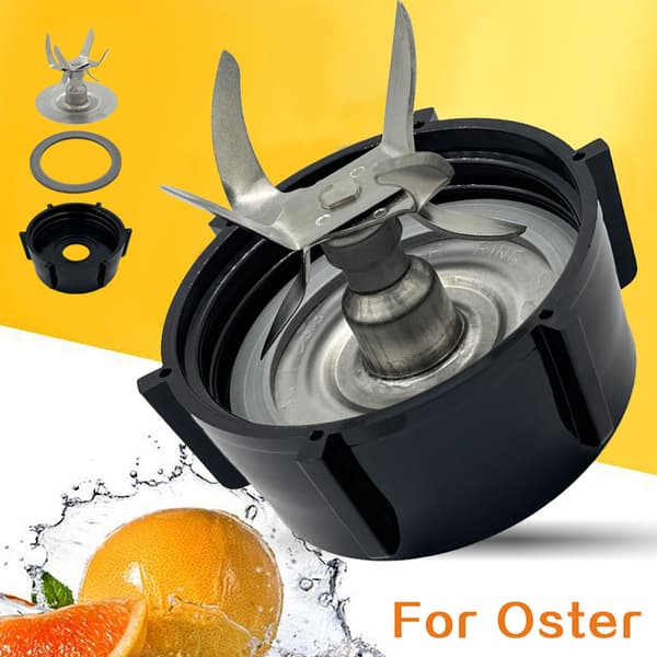 Juicer-sett med seksbladet hode, bakelittbase, tetningsring, juicer-tilbehør, egnet for OSTER