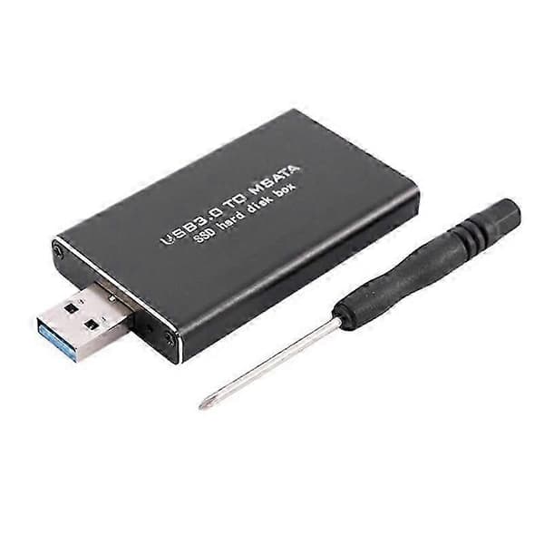 MSATA til USB USB 3.0 til MSATA SSD Kabinett USB3.0 til MSATA Kasse Harddisk Adapter M2 SSD Ekstern