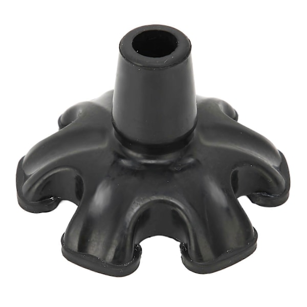 Krykkeprop 6 Søjle Design Skridsikker Gummi 19mm Krykkepropper til Stok Vandrestav Skydestok