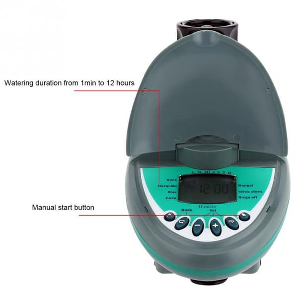 Automatisk Elektronisk Havevandings Timer Irrigationscontroller