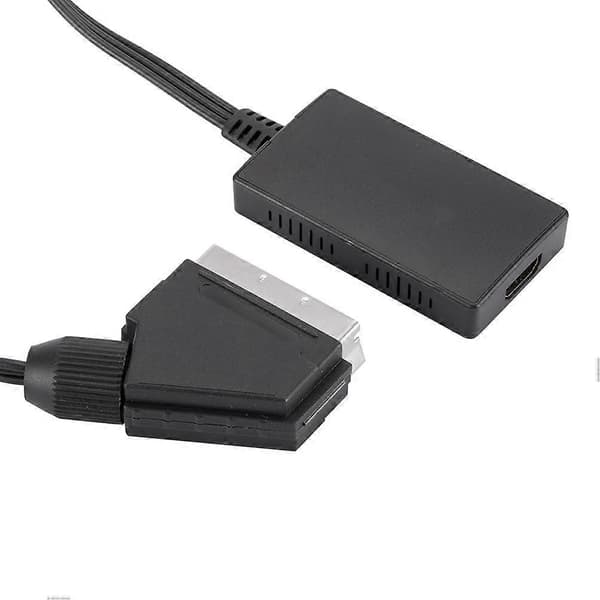Scart till Kompatibel för High Definition Multimedia Interface Adapter Converter med Kabel Scart in Kompatibel för High Definition Multimedia Interface
