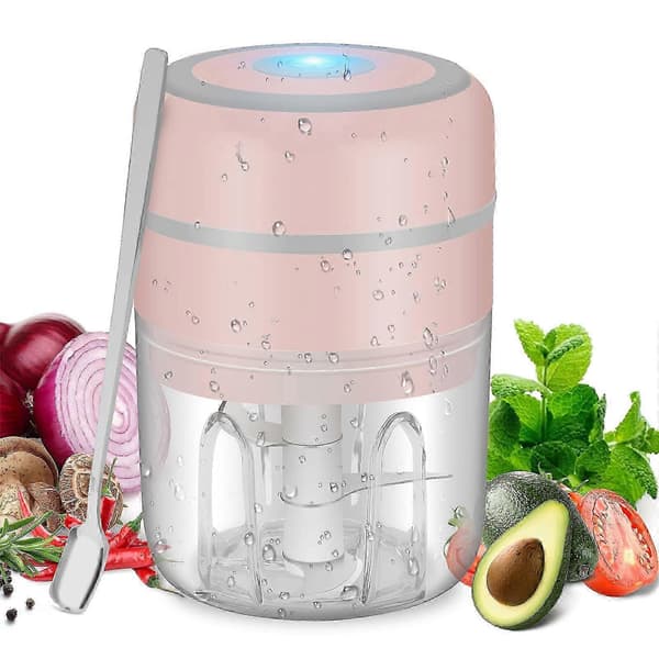 250 ML Elektrisk Hakker, Kompakt Multifunktionel Foodprocessor